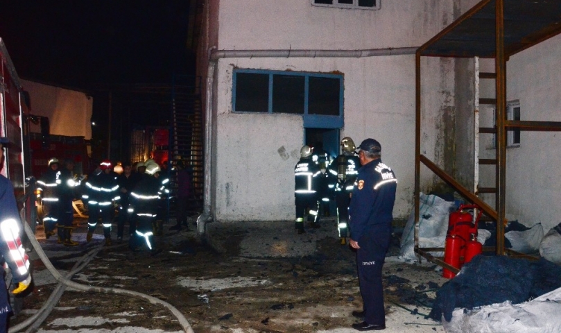 İplik fabrikasında 23 günde ikinci kez yangın çıktı