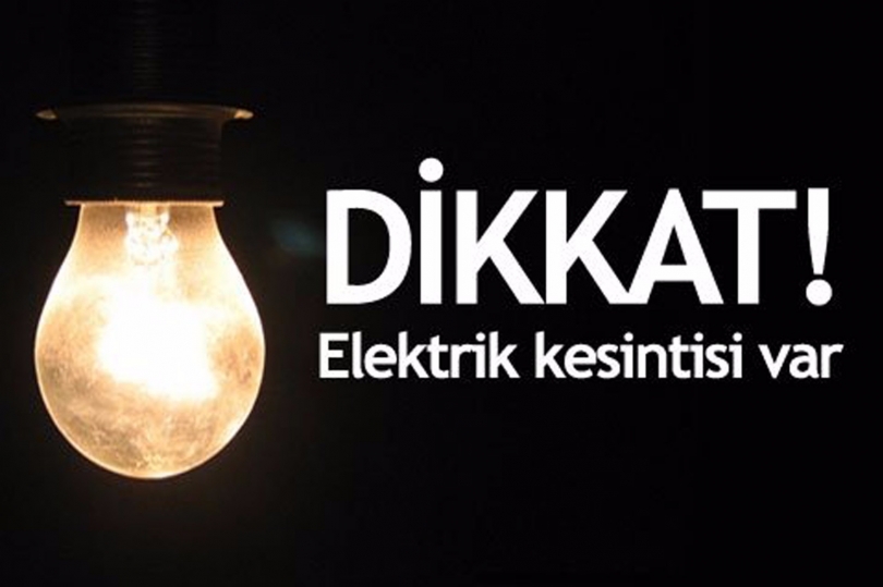 Gaziantep’te elektrik kesintisi