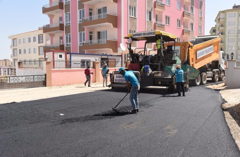 Şahinbey’de Asfalt Çalışmaları Tüm Hızıyla Devam Ediyor