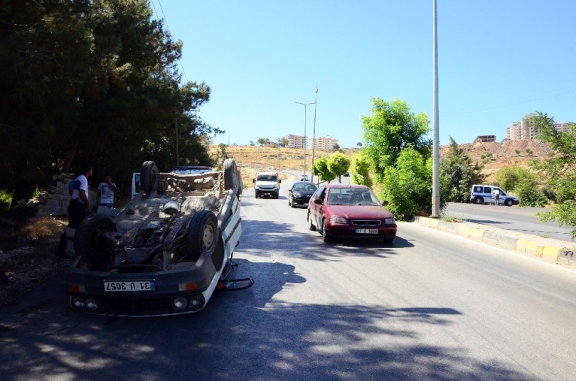 Gaziantep’te trafik kazası:5 yaralı