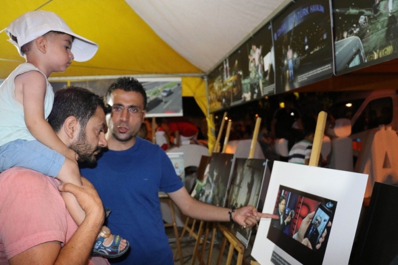 15 Temmuz’un yıl dönümünde ihanet gecesinde çekilen fotoğraflar yoğun ilgi gördü