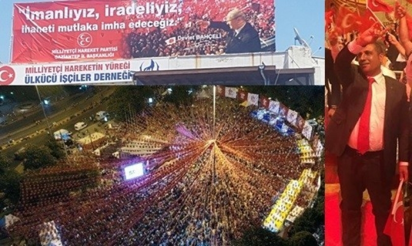 MHP’den hainlere 15 Temmuz mesajı