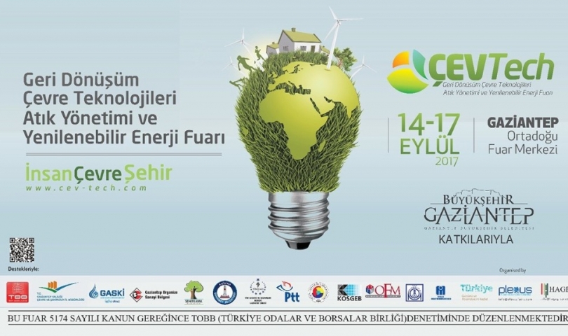 CEVTECH 2017 Gaziantep kapılarını açıyor