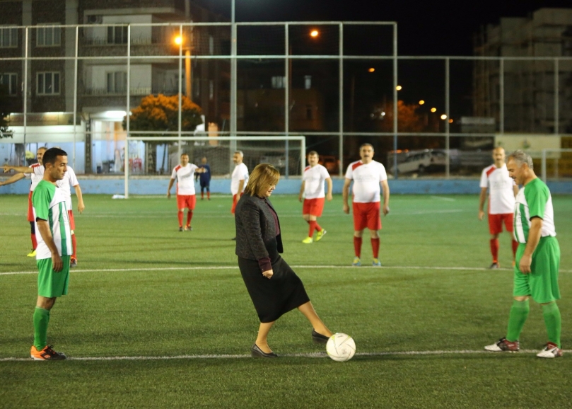 Final Maçının Santrasını Başkan Şahin Yaptı