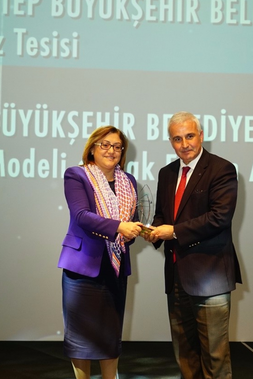 Büyükşehir’in Biyogaz Enerji Tesisine “En İyi Proje” Ödülü