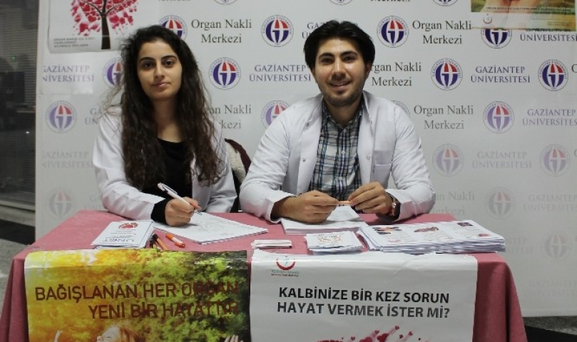 Gaziantep’te organ bağışı kampanyasına destek