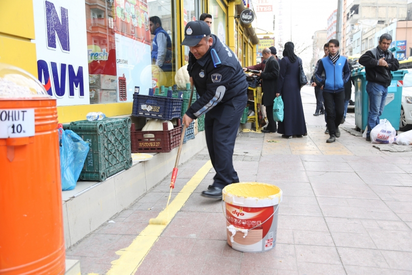 Şahinbey Belediyesi’nden Sarı Çizgili Önlem