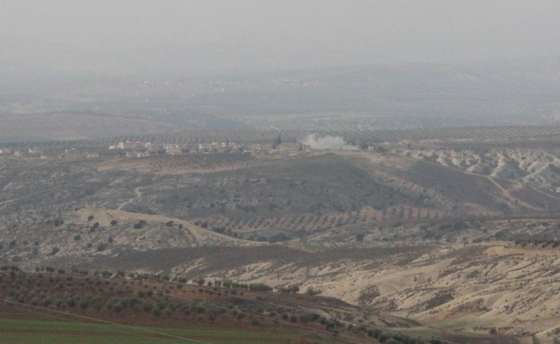 Afrin sınır karakolları yoğun ateş altına alındı