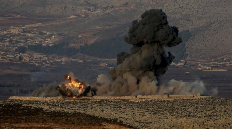 Zeytin Dalı Harekatı’nın 5. gününde bombardıman sürüyor