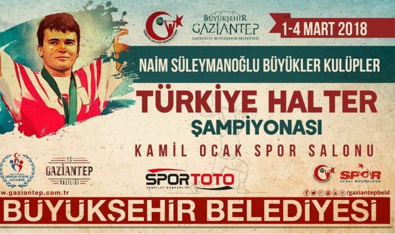 Türkiye Halter Şampiyonası Başlıyor