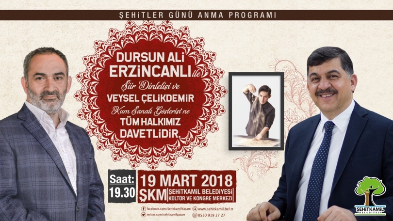 Başkan Fadıloğlu’ndan Şiir Dinletisi Ve Kum Sanatı Gösterisine Davet