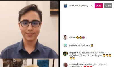 SANKO Okulları’nda Online Söyleşi