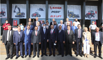 MST İş Makinaları, Başak Traktör ve ELS Lift modelleri, Expobel Çevre, Şehircilik ve Teknolojileri Fuarı’nda