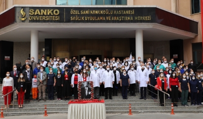 SANKO Üniversitesi Hastanesi'nde Cumhuriyet Bayramı kutlandı