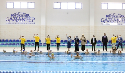 Gaziantep’te yeni yapılan 9 spor salonu ve 12 yüzme havuzundan 2021’de 147 bin kişi yararlandı!