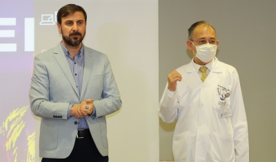 Efiloğlu  SANKO Üniversitesi öğrencileriyle bir araya geldi