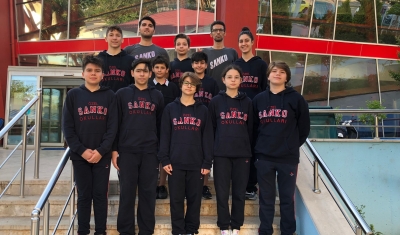 SANKO Okulları öğrencilerinin yüzmede Türkiye başarısı