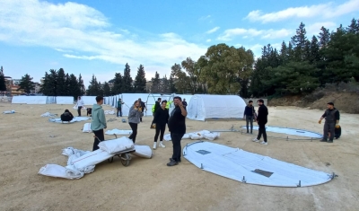 Kılıçdaroğlu Gönüllüleri depremzedelerin yanında