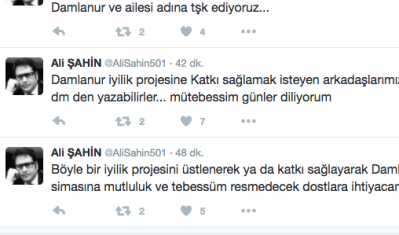 Ali Şahin umut oldu