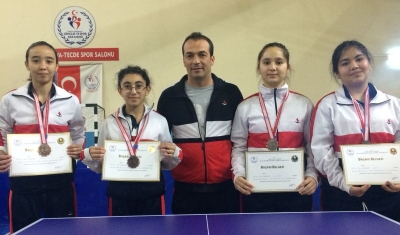 SANKO Okulları Masa Tenisi Takımı Türkiye Şampiyonasına Gidiyor
