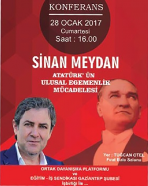 Atatürk'ün Ulusal Egemenlik Mücadelesi konferansı