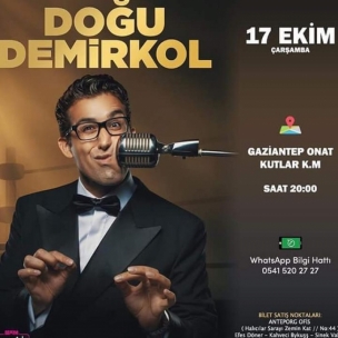 Doğu Demirkol stand up gösterisi 