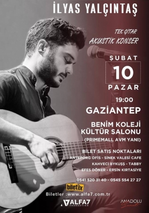 İlyas Yalçıntaş Tek Giter Akustik Konser