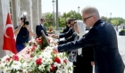 Eski başkan Esat Kaya Turgay için tören düzenlendi