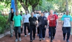 Vali Gül ve Başkan Tahmazoğlu vatandaşlarla sağlıklı yaşam için yürüdü