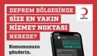 Kızılay’dan “Deprem Bölgesinde En Yakın Kızılay Hizmet Noktası Nerede” Uygulaması