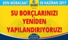 GASKİ’den Su Borçlarını Yeniden Yapılandırma Fırsatı