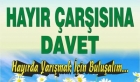 Vahdet, Eğitim, Yardımlaşma ve Dostluk Derneğinden Hayır Çarşısına Davet