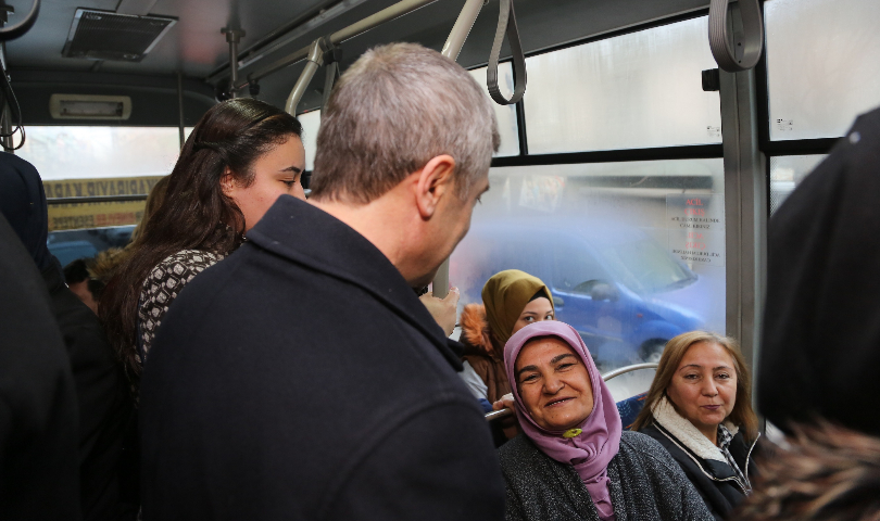 Başkan Tahmazoğlu, Vatandaşlar İle İç İçe