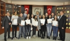 Kolej mezunları törenle diplomalarını aldı