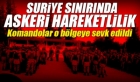 Sınırda askeri hareketlilik